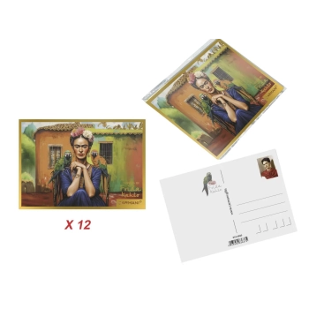 Kpl. 12 pocztówek - F. Kahlo (CARMANI)