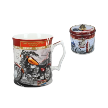 Kubek - Motocykl w puszce YAMAHA (CARMANI)