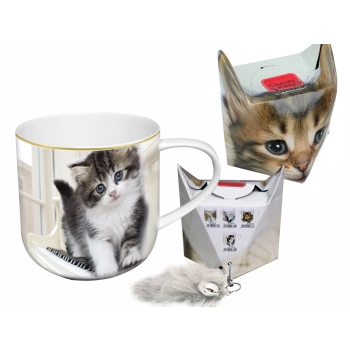 Kubek - Sweety Kitty, pudełko z ogonkiem (CARMANI)