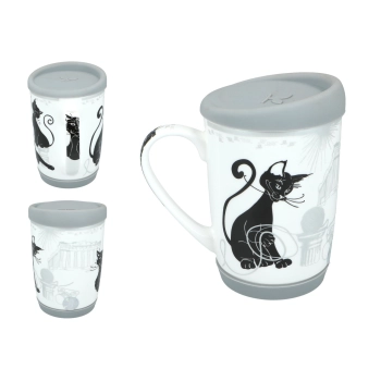 Kubek - Travelling Cats, Ateny (CARMANI)