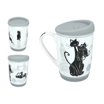 Kubek - Travelling Cats, Londyn (CARMANI)