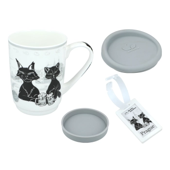 Kubek - Travelling Cats, Praga (CARMANI)