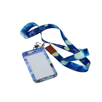 Etui na kartę/identyfikator - V. van Gogh, Gwaiździsta Noc (CARMANI)