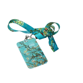 Etui na kartę/identyfikator - V. van Gogh, Kwitnący Migdałowiec (CARMANI)