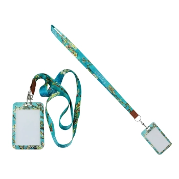Etui na kartę/identyfikator - V. van Gogh, Kwitnący Migdałowiec (CARMANI)