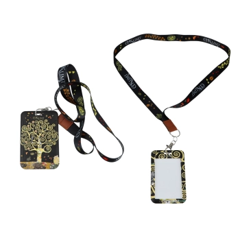 Etui na kartę/identyfikator - G. Klimt, Drzewo życia (CARMANI)