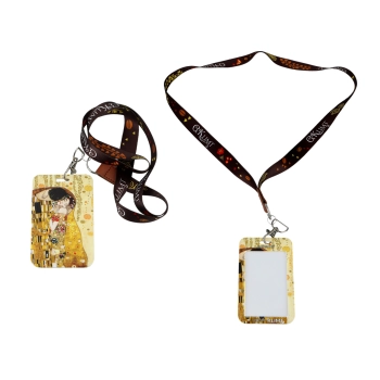 Etui na kartę/identyfikator - G. Klimt, Pocałunek (CARMANI)
