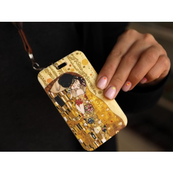Etui na kartę/identyfikator - G. Klimt, Pocałunek (CARMANI)