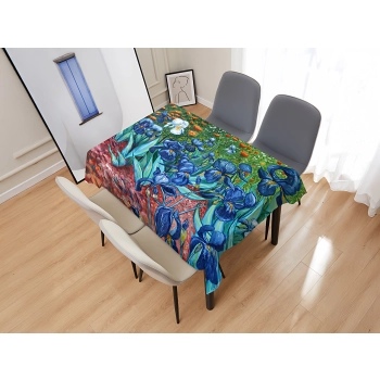 Obrus/bieżnik plamoodporny - V. van Gogh, Irysy
