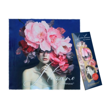 Ściereczka do okularów -  L. Lozano, Lady`s Floral Symphony (CARMANI)