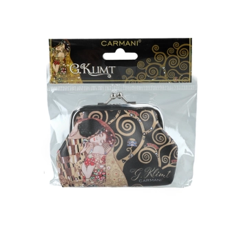 Portfelik mały - G. Klimt, Pocałunek (CARMANI)