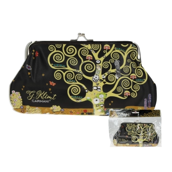 Portfelik duży - G. Klimt, Drzewo życia (CARMANI)