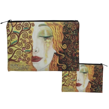 Kosmetyczka - G. Klimt, Złote łzy (CARMANI)