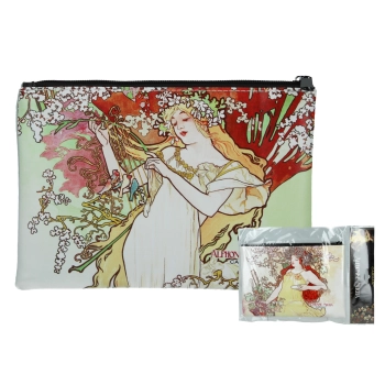 Kosmetyczka - A. Mucha, Cztery pory roku, Wiosna (CARMANI)