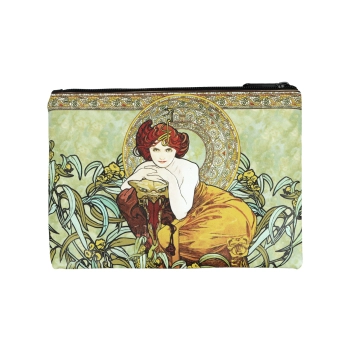 Kosmetyczka - A. Mucha, Kamienie szlachetne: Toapaz, Szmaragd (CARMANI)