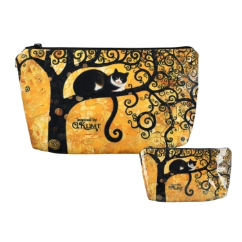 Kosmetyczka - inspirowane malarstwem G. Klimt (CARMANI)
