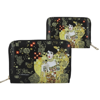 Portfel na suwak - G. Klimt, Adela (CARMANI)