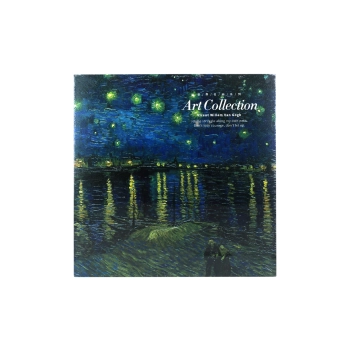Blok rysunkowy/szkicownik - V. van Gogh, Gwiaździsta Noc nad Rodanem.