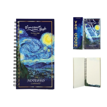 Notatnik - V. van Gogh, Gwiaździsta Noc (CARMANI)