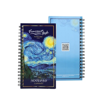 Notatnik - V. van Gogh, Gwiaździsta Noc (CARMANI)