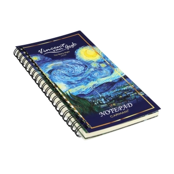 Notatnik - V. van Gogh, Gwiaździsta Noc (CARMANI)