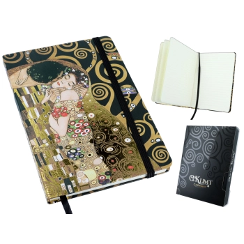 Notes A5 - G. Klimt, Pocałunek