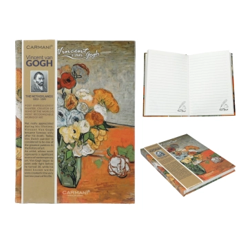 Notes - V. van Gogh, Kwiaty w wazonie (CARMANI)