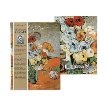 Notes - V. van Gogh, Kwiaty w wazonie (CARMANI)
