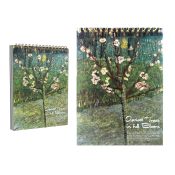 Blok rysunkowy/szkicownik - V. van Gogh, Kwitnąca Morela