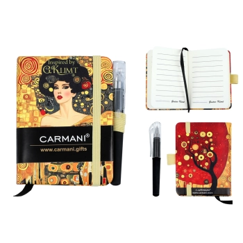 Notes A7 - Inspirowany malarstwem G. Klimt (CARMANI)