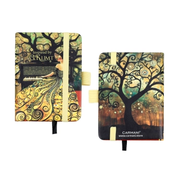 Notes A7 - Inspirowany malarstwem G. Klimt (CARMANI)