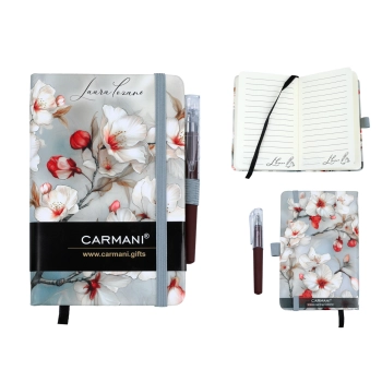 Notes A6 - Kwiaty  (CARMANI)