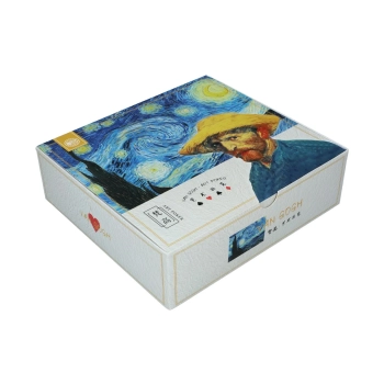 Kpl. 18 tali kart - V. van Gogh, Słoneczkiki, Gwiaździsta Noc, Autoportret.