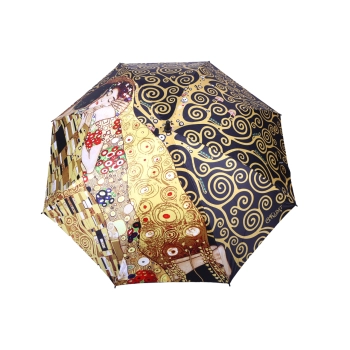 Parasol automatyczny - G. Klimt, Pocałunek i Drzewo życia (CARMANI)