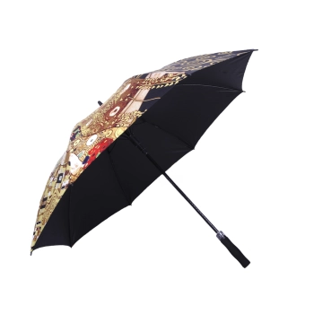 Parasol automatyczny - G. Klimt, Pocałunek i Drzewo życia (CARMANI)