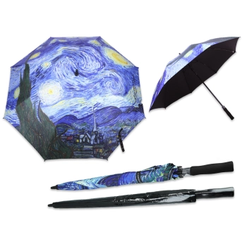 Parasol automatyczny - V. van Gogh, Gwiaździsta noc (CARMANI)