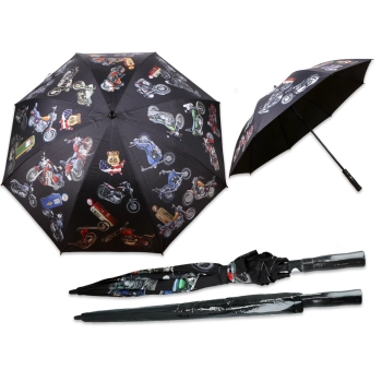 Parasol automatyczny - Classic & Exclusive, Legendary Vehicles, Motocykl (CARMANI)