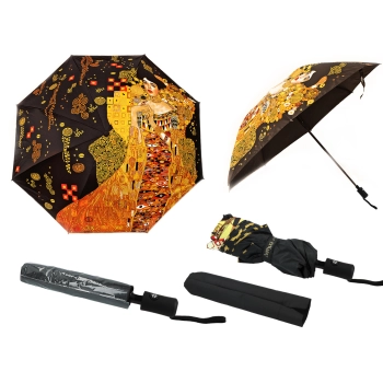 Parasol składany - G. Klimt, Adela (dekoracja na wierzchu) (CARMANI)