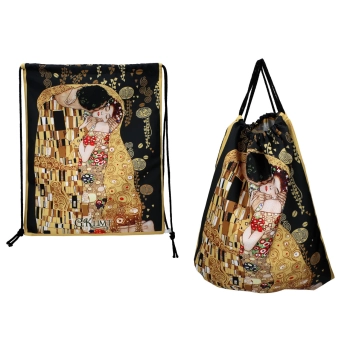 Worek na plecy - G. Klimt, Pocałunek (CARMANI)