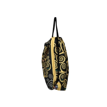 Worek na plecy - G. Klimt, Drzewo, czarne tło (CARMANI)