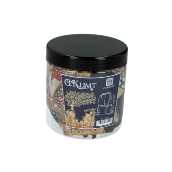 Worek na plecy z kieszenią w tubie - G. Klimt, Kolaż (CARMANI)