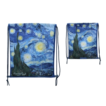 Worek na plecy - V. van Gogh, Gwiaździsta Noc (CARMANI)