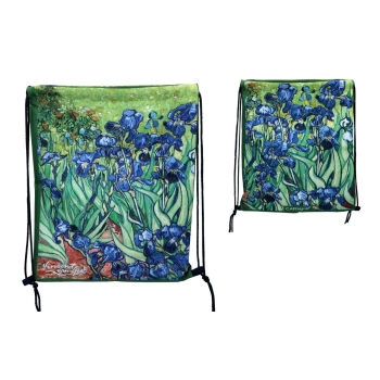 Worek na plecy - V. van Gogh, Irysy (CARMANI)