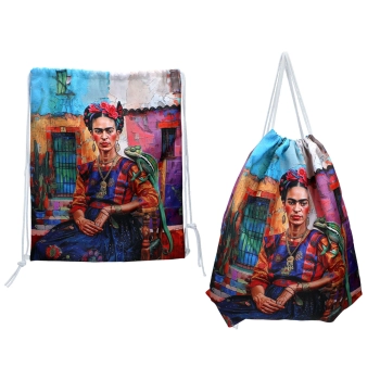Worek na plecy - F. Kahlo (CARMANI)
