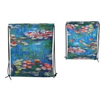 Worek na plecy - C. Monet, Lilie wodne (CARMANI)