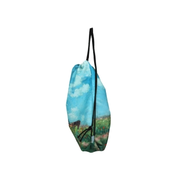 Worek na plecy - C. Monet, Kobieta z parasolem (CARMANI)