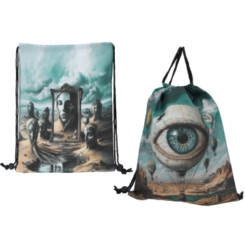 Worek na plecy - inspirowany malarstwem S. Dali (CARMANI)