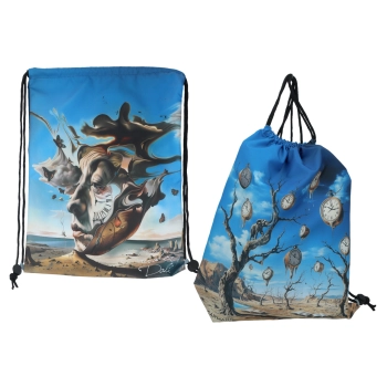 Worek na plecy - inspirowany malarstwem S. Dali (CARMANI)