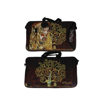 Torba na laptopa - G. Klimt, Pocałunek (CARMANI)