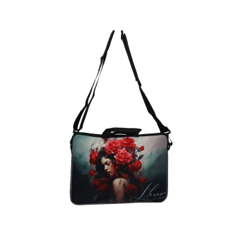 Torba na laptopa - L. Lozano, Lady`s Floral Symphon (CARMANI)